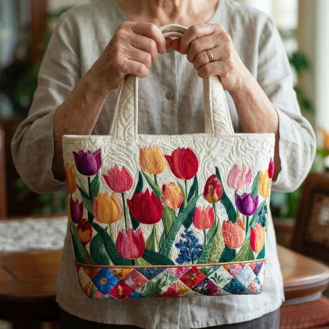 Handmade Bag - Tulip Garden