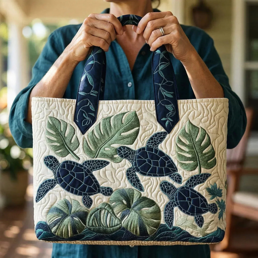 Handmade Bag - Sea Turtle Grace