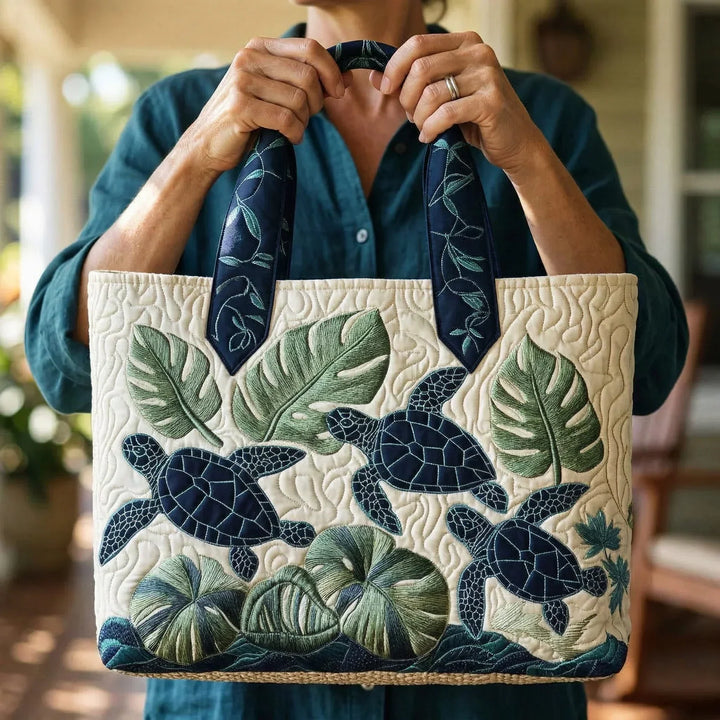 Handmade Bag - Sea Turtle Grace