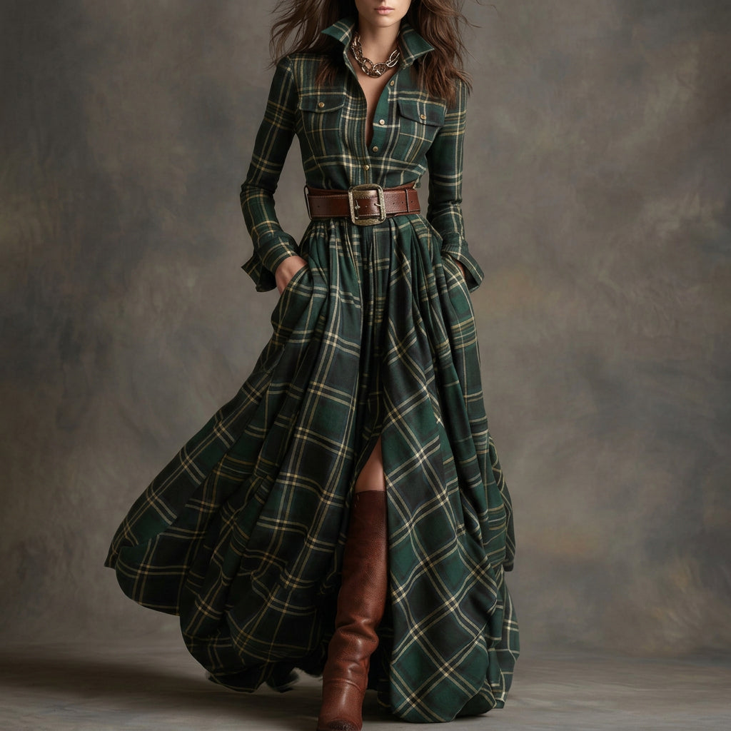 Maya - Shirt Dress with Belt