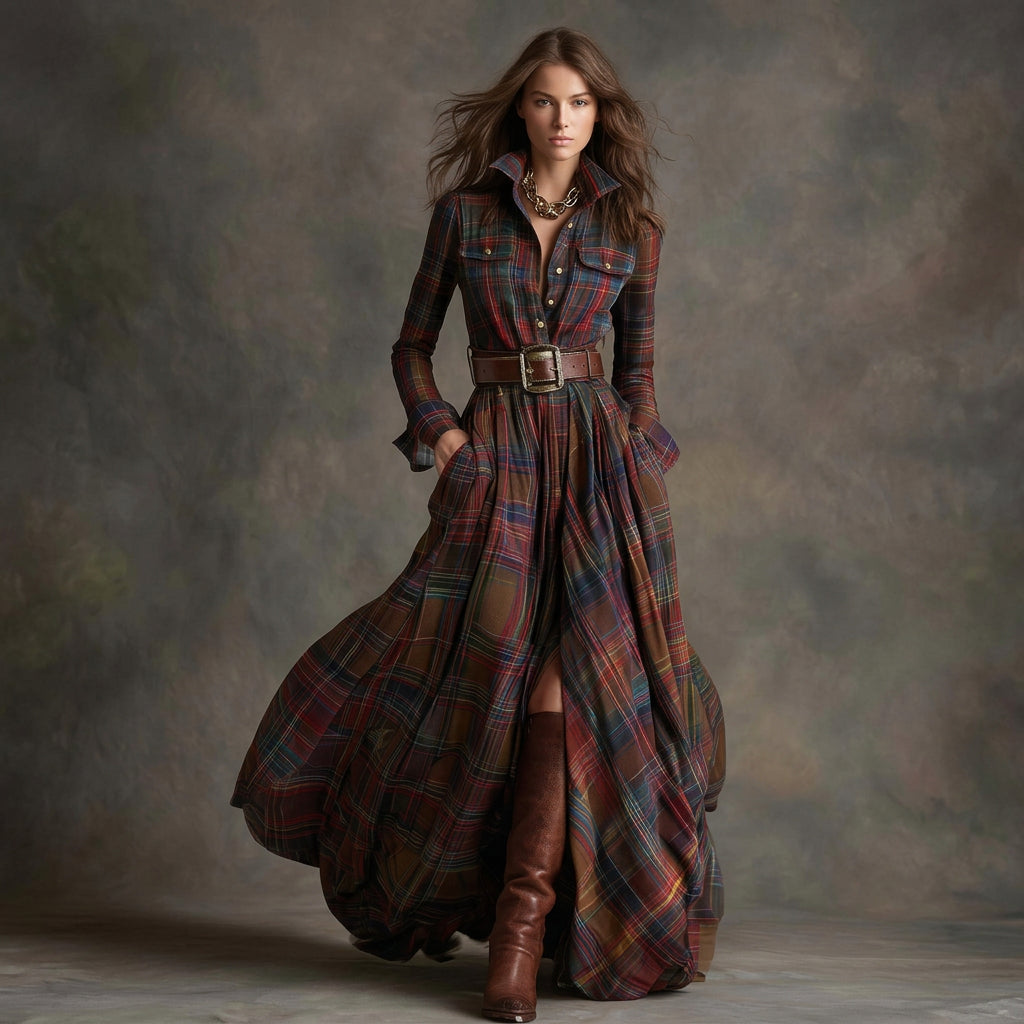 Maya - Shirt Dress with Belt