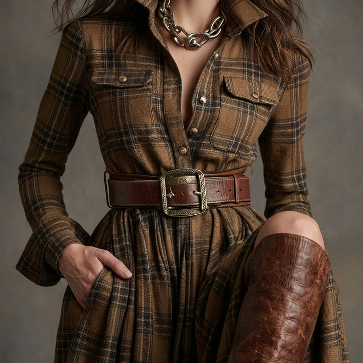 Maya - Shirt Dress with Belt