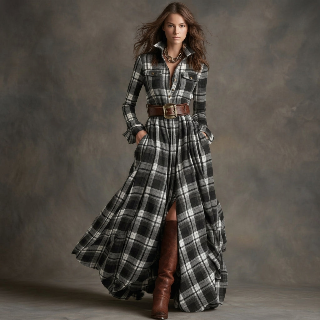Maya - Shirt Dress with Belt