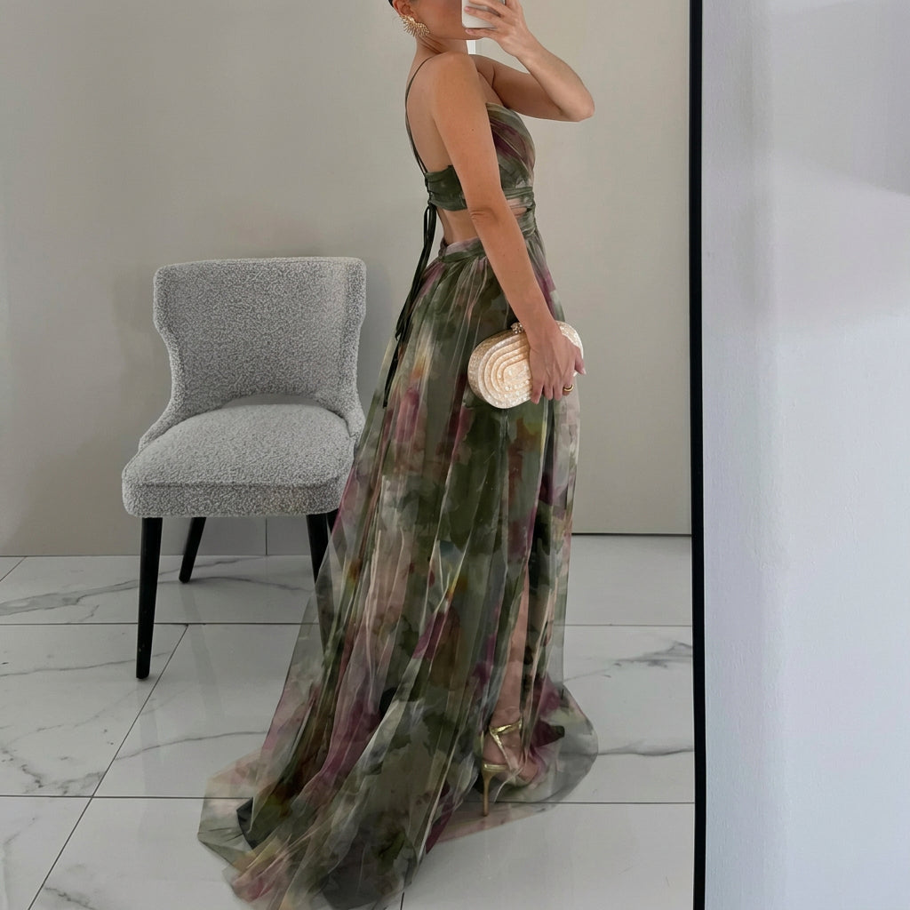 Daisy - Maxi Dress with Floral Print