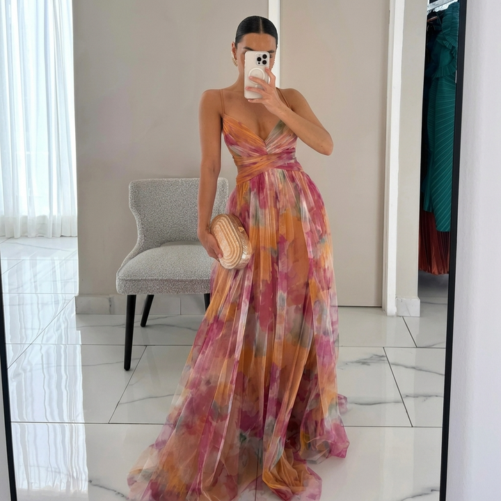 Daisy - Maxi Dress with Floral Print