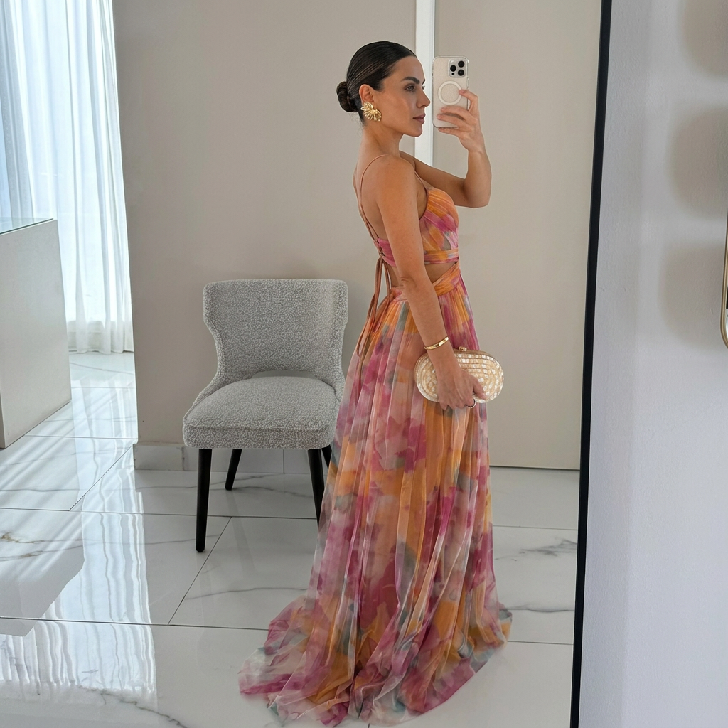 Daisy - Maxi Dress with Floral Print