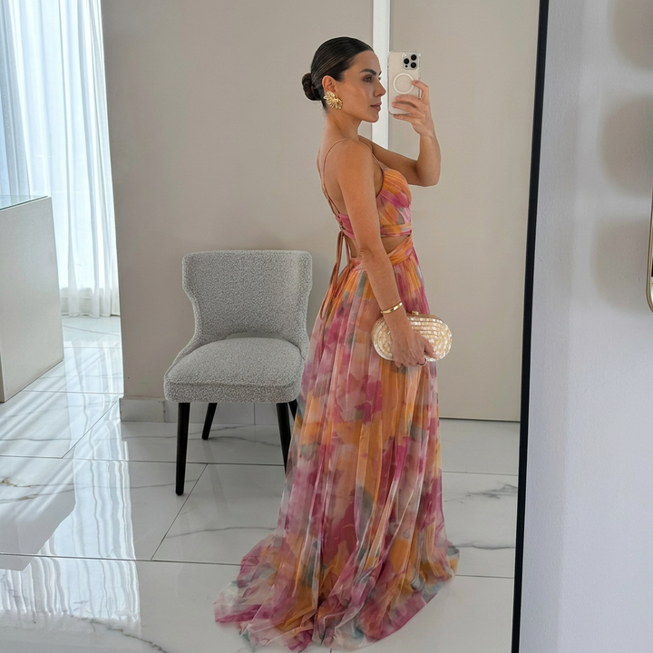 Daisy - Maxi Dress with Floral Print