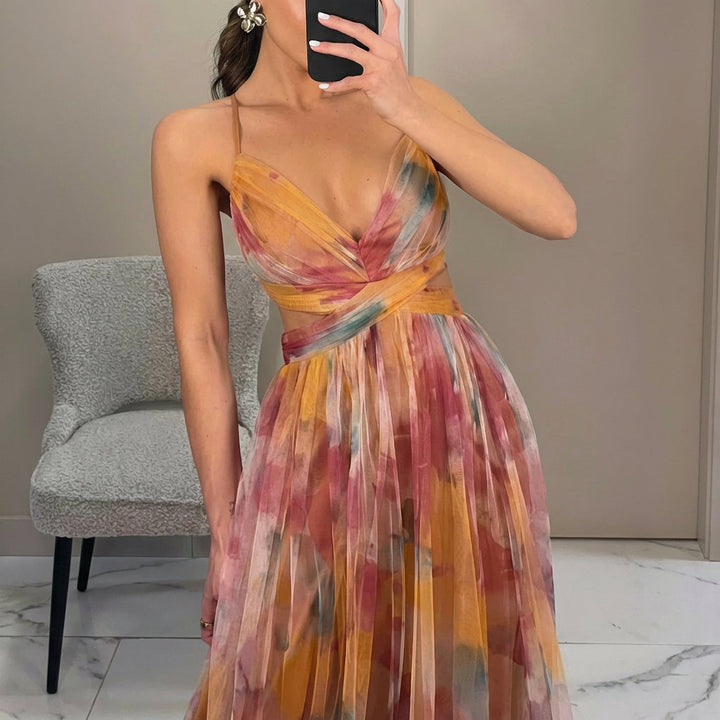 Daisy - Maxi Dress with Floral Print