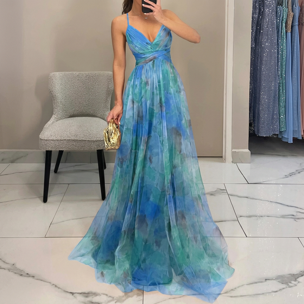 Daisy - Maxi Dress with Floral Print