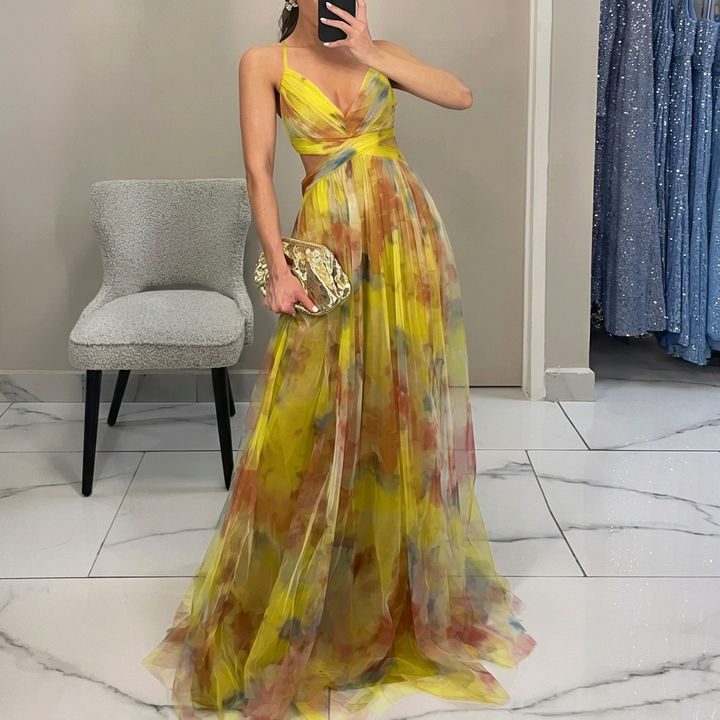Daisy - Maxi Dress with Floral Print