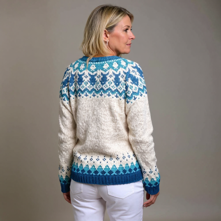 Eva - Vintage Icelandic Cardigan