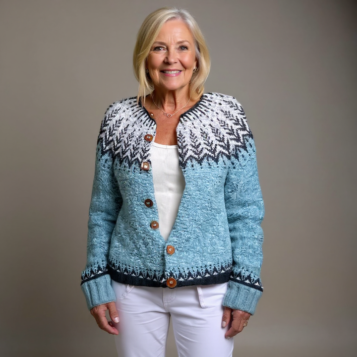 Clara - Vintage Icelandic Cardigan