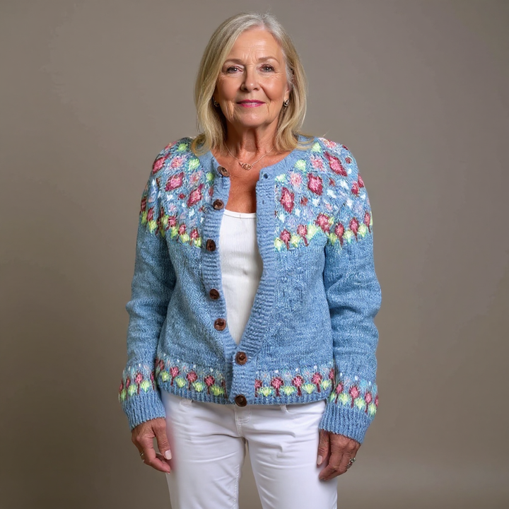 Quinnie - Vintage Icelandic Cardigan