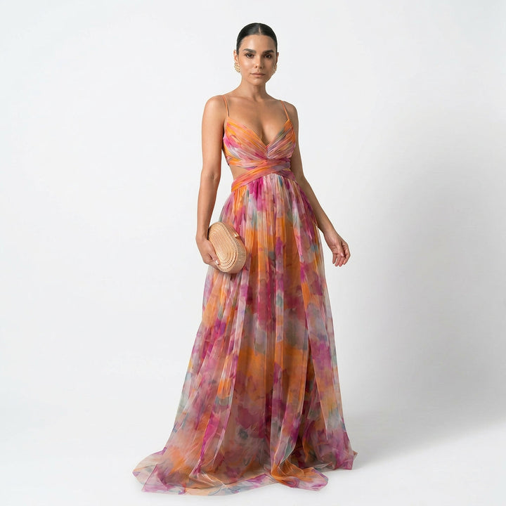 Daisy - Maxi Dress with Floral Print