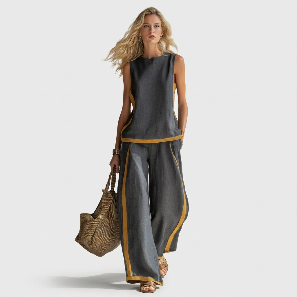 Theresa - Elegant Linen Set