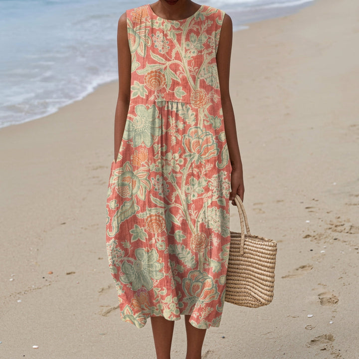 Star - Retro Floral Dress