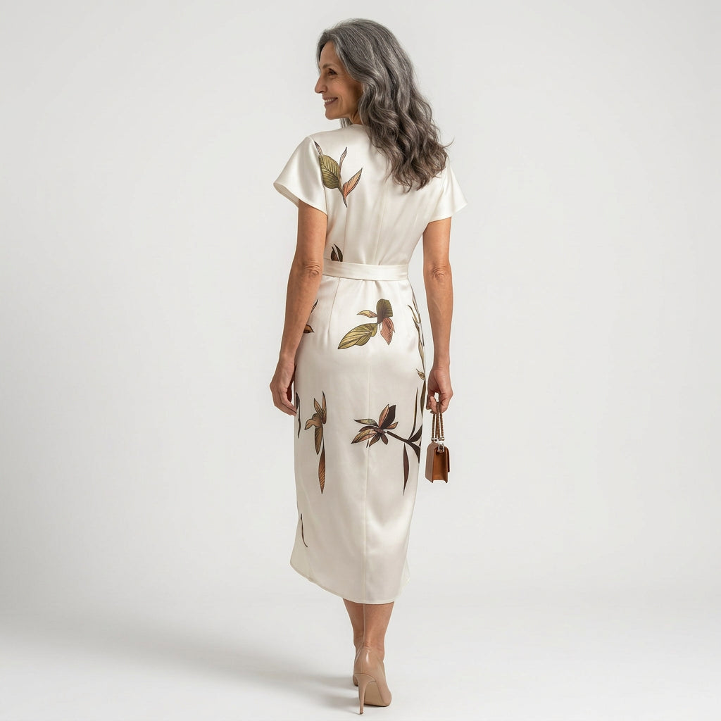 Isabel - Midi Dress with Bow