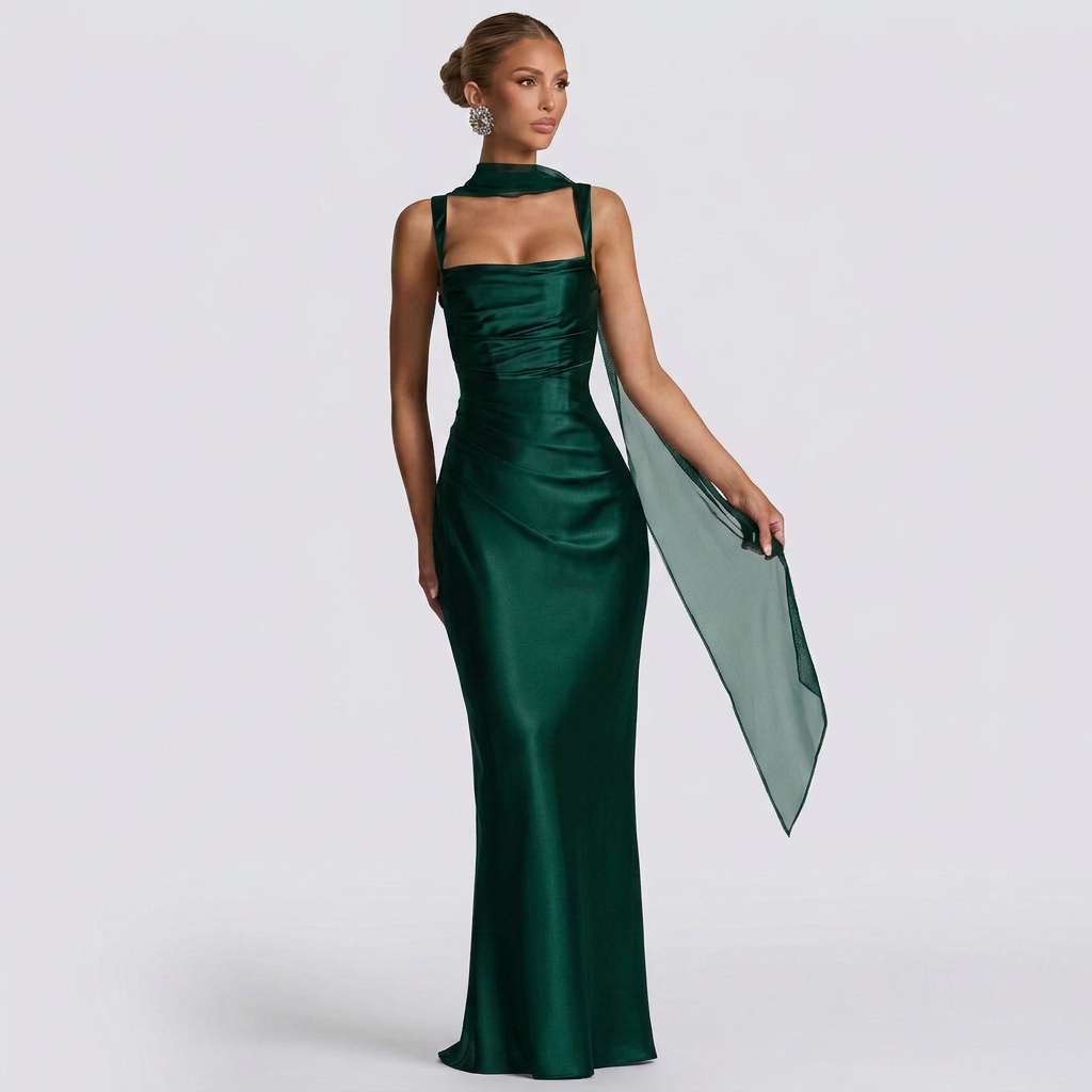Luana - Elegant Maxi Dress