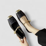 Natalie | Pearl Strap Mary Janes