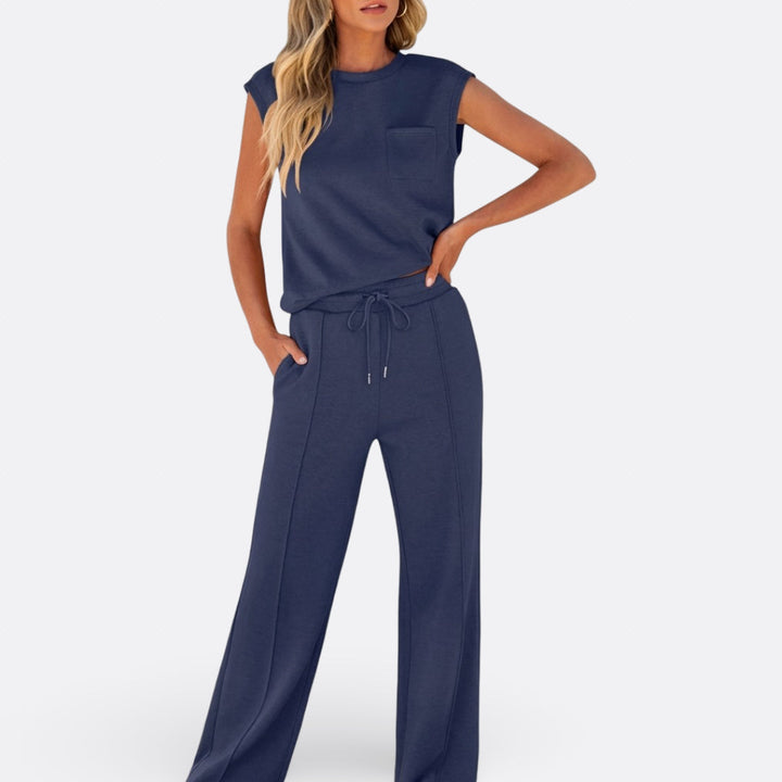Iris - Casual Set in Soft Lounge Fabric