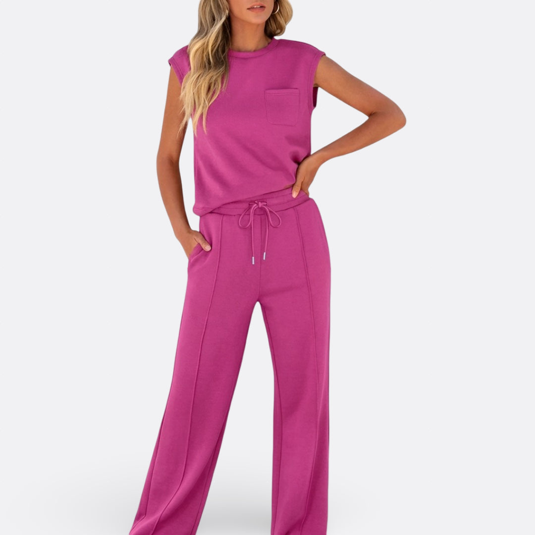 Iris - Casual Set in Soft Lounge Fabric