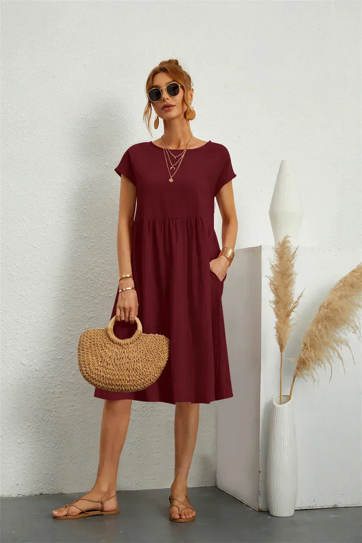 Mira - Casual Pocket Dress