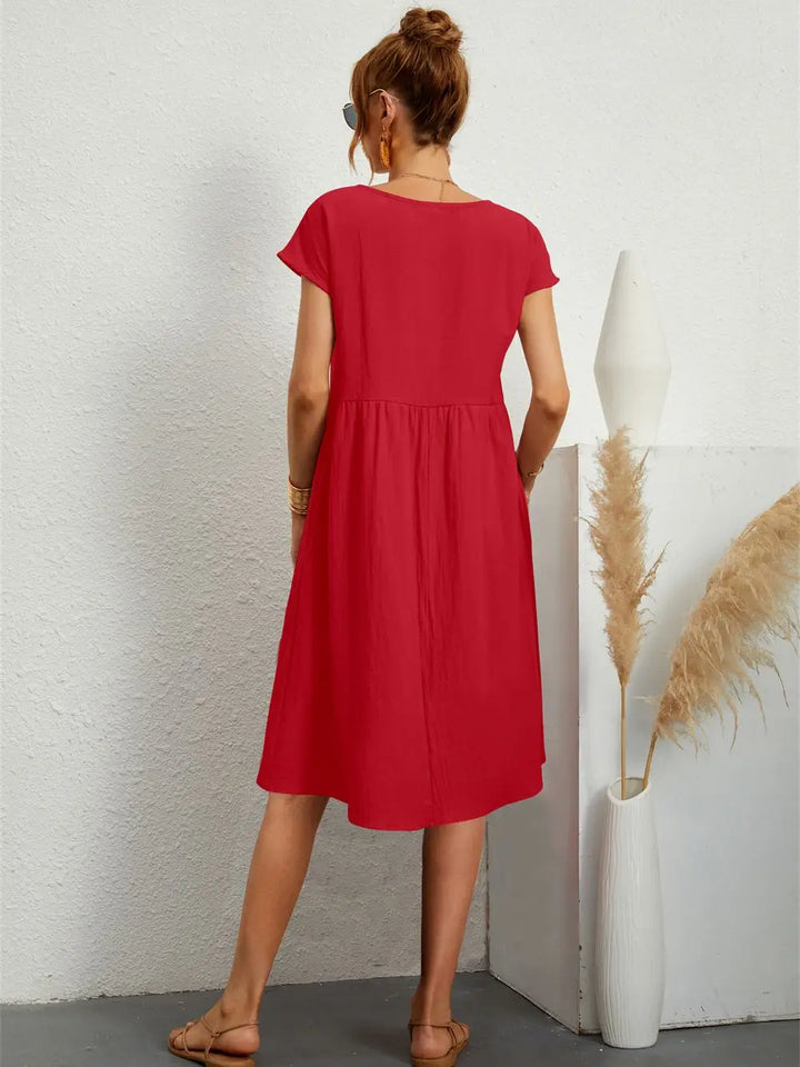 Mira - Casual Pocket Dress