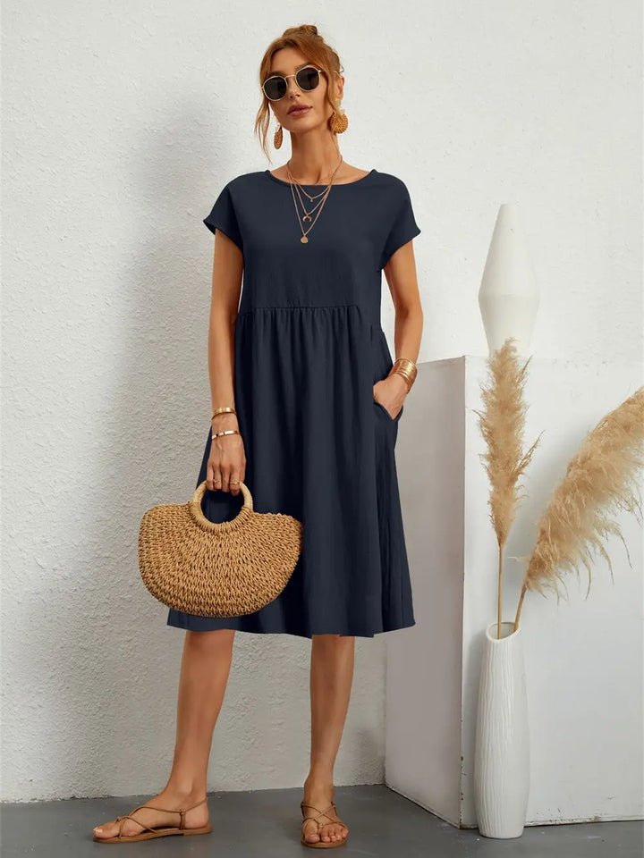 Mira - Casual Pocket Dress