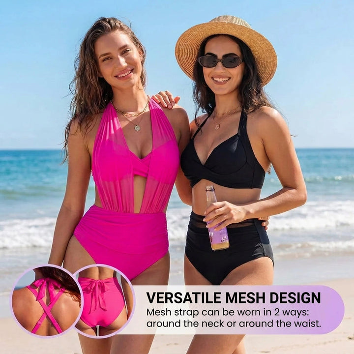 CHARLOTTE - 2-IN-1 HIGH-WAISTED TUMMY CONTROL BIKINI