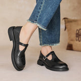 Charlotte | Elegant Leather Mary Janes
