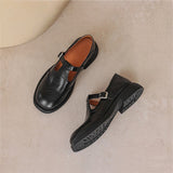 Charlotte | Elegant Leather Mary Janes