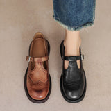 Charlotte | Elegant Leather Mary Janes