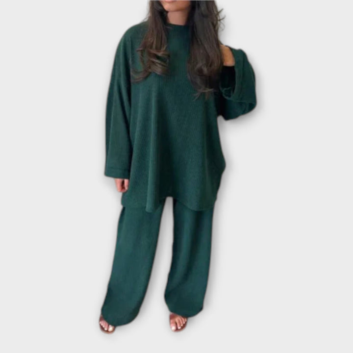 Ingrid - Plus Size Ribbed Set