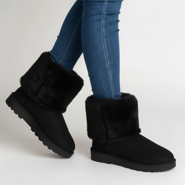 Willora - Fluffy faux-fur winter boots