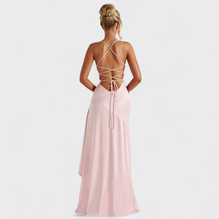 Samira - Pink Maxi Dress